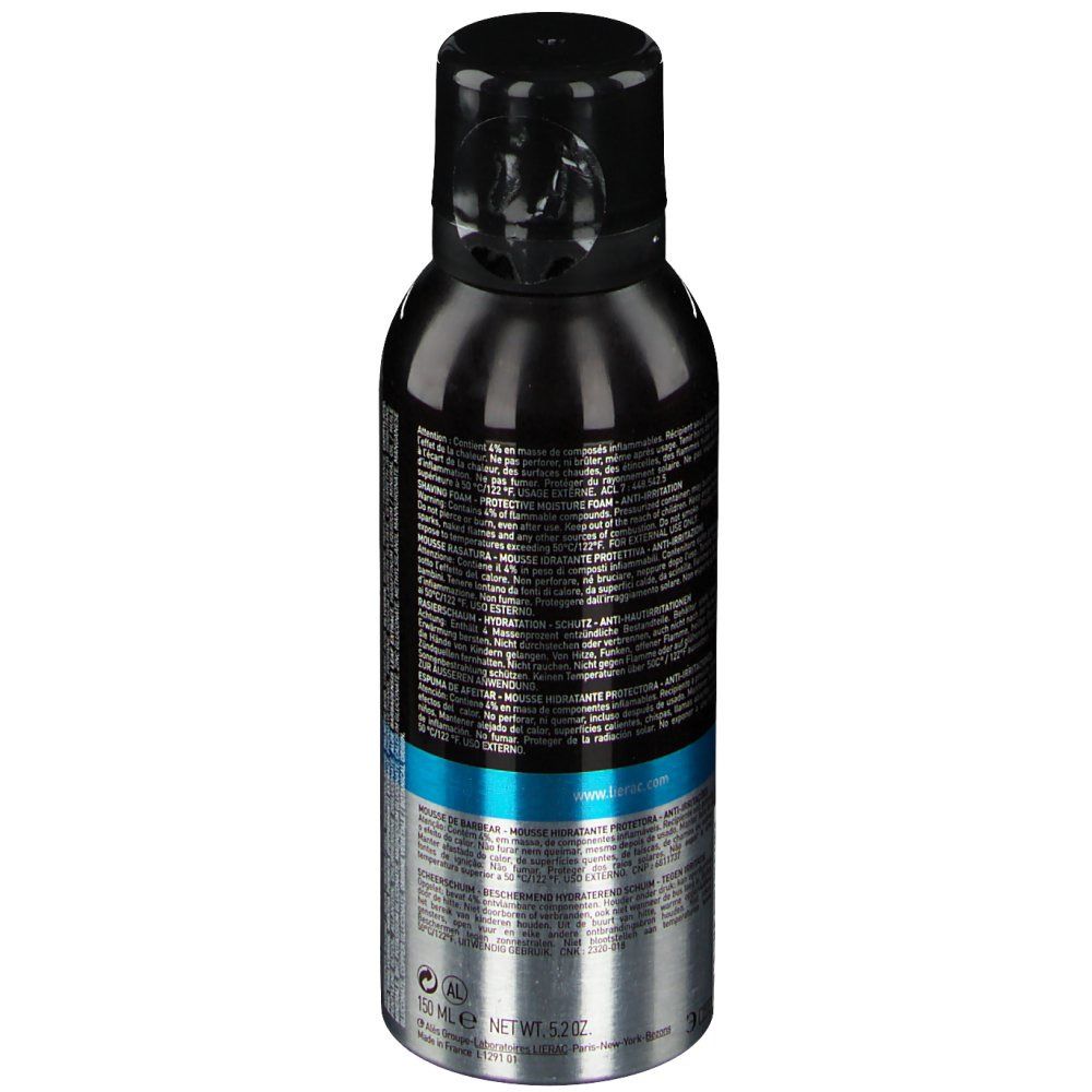 Lierac Homme Beschermend Hydraterend Scheerschuim