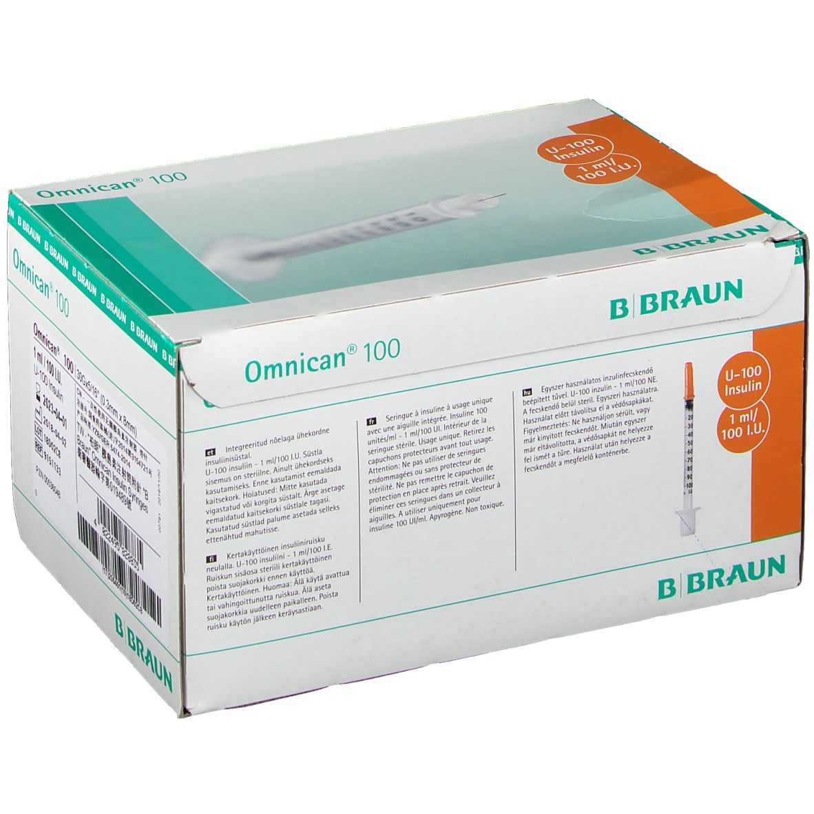 Braun Omnican 100  0,3 x 8Mm