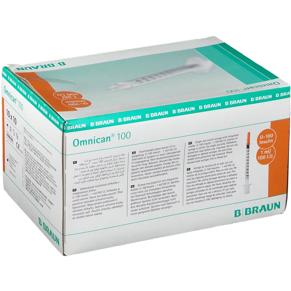 Braun Omnican 100  0,3 x 8Mm