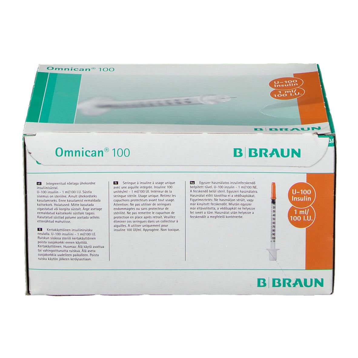 Braun Omnican 100  0,3 x 8Mm