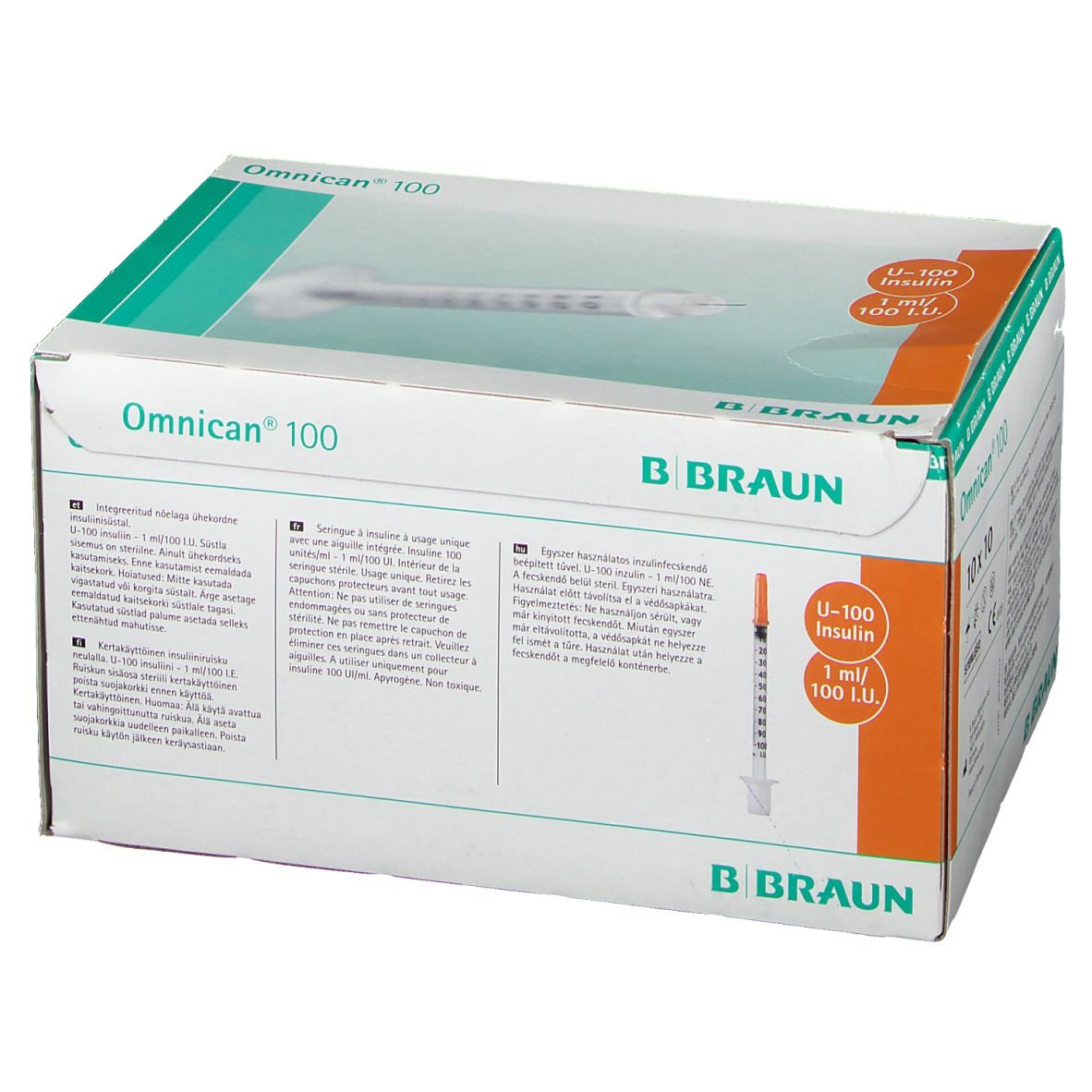 Braun Omnican 100  0,3 x 8Mm