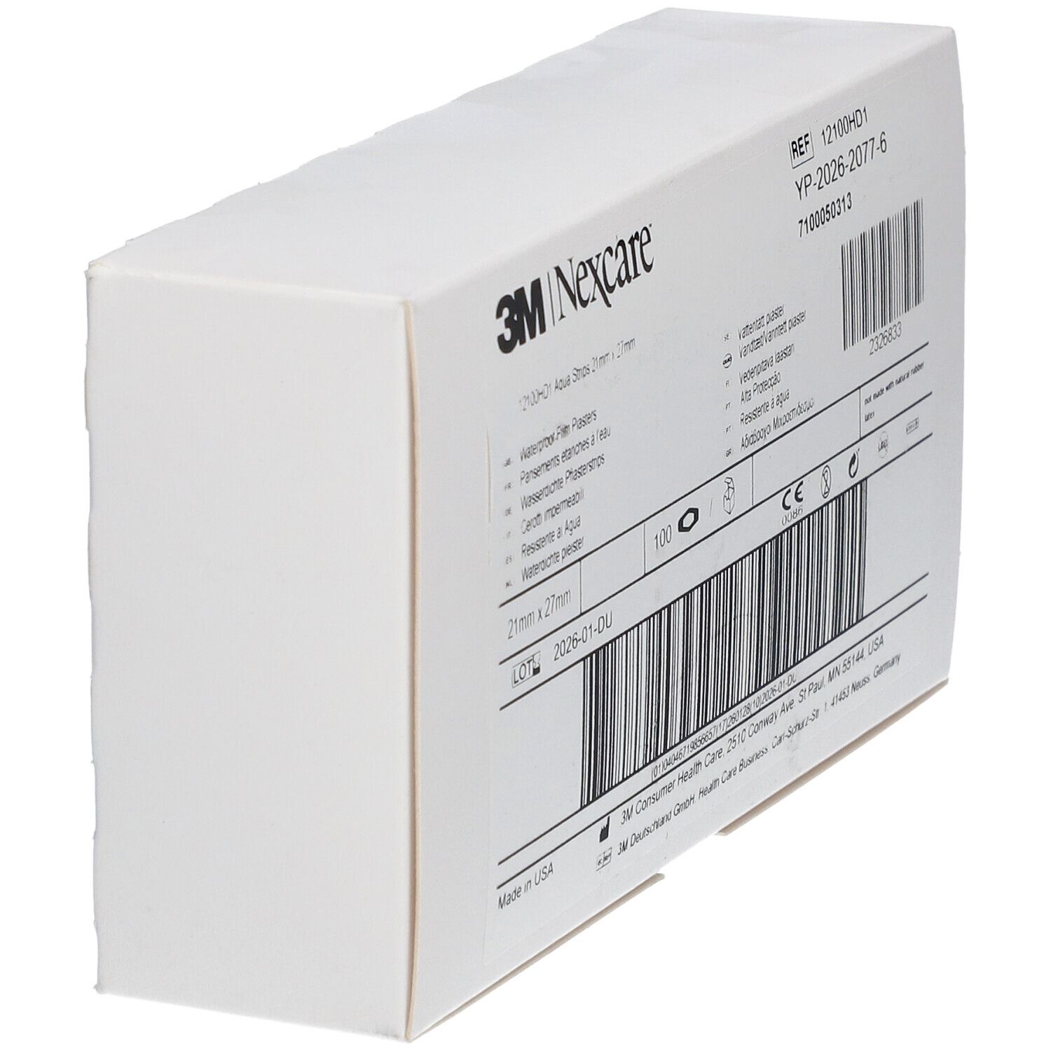 Nexcare Aqua Protect Plâtres 22mm x 28mm