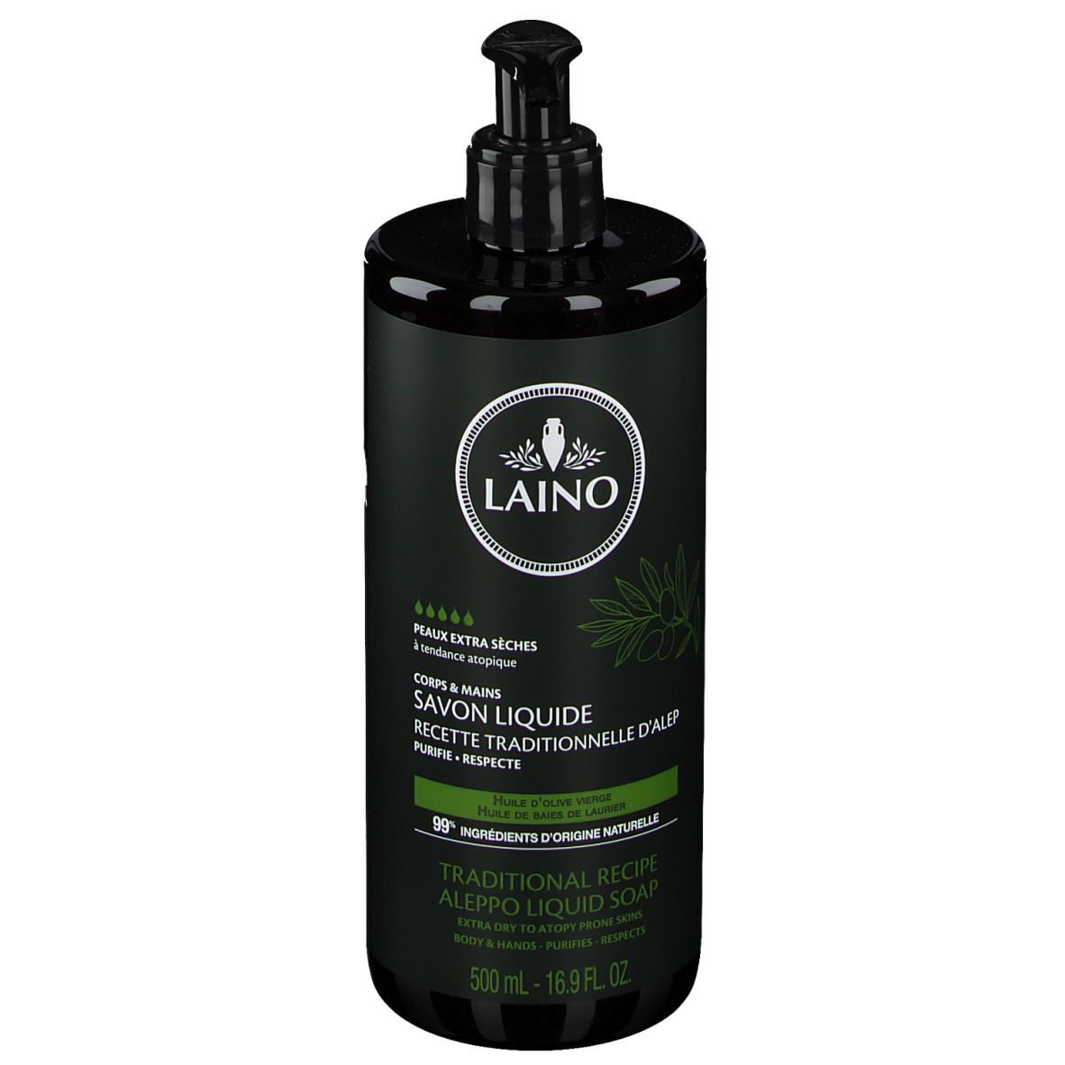 Laino Savon Liquide Recette Draditionnelle d'Alep