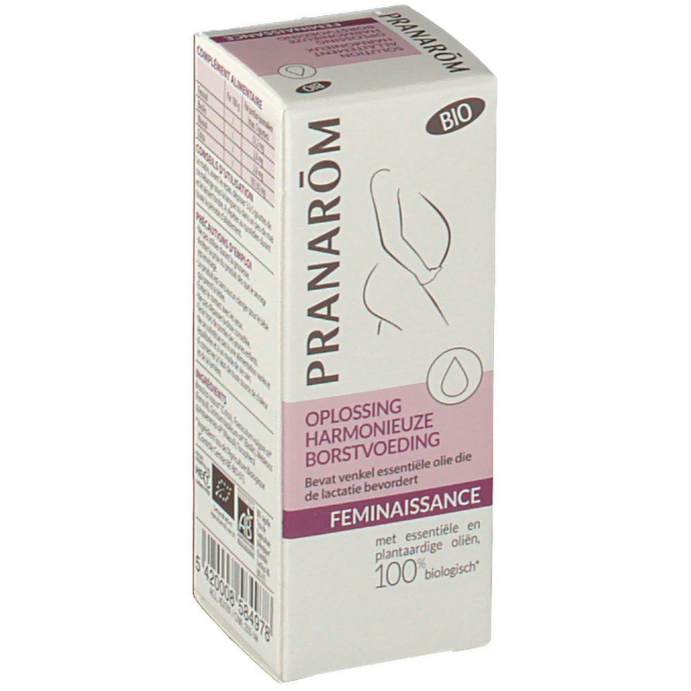 Pranarôm Féminaissance Allaitement Harmonieux Huile Essentielle Bio