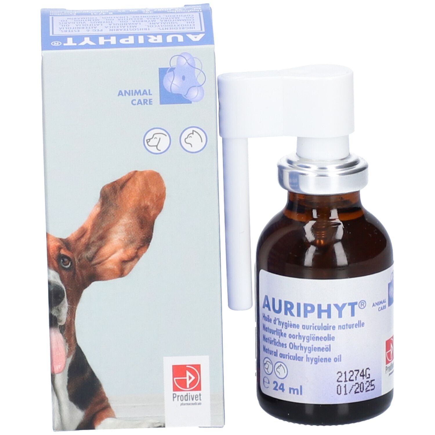 Auriphyt Solution Huile Pour Oreilles Animaux