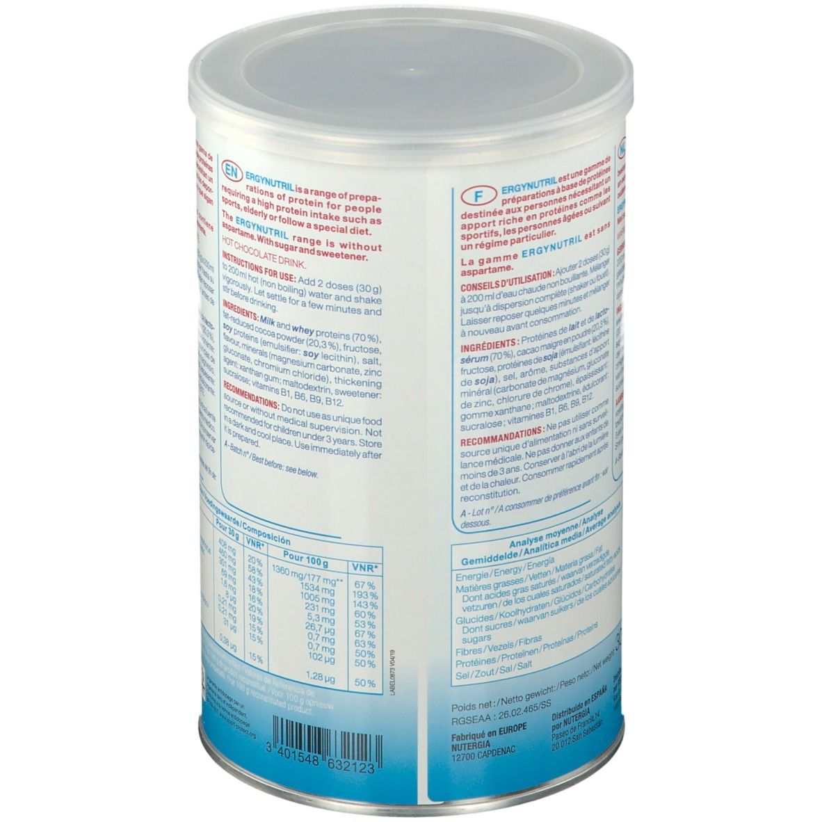 Ergynutril Chocolat
