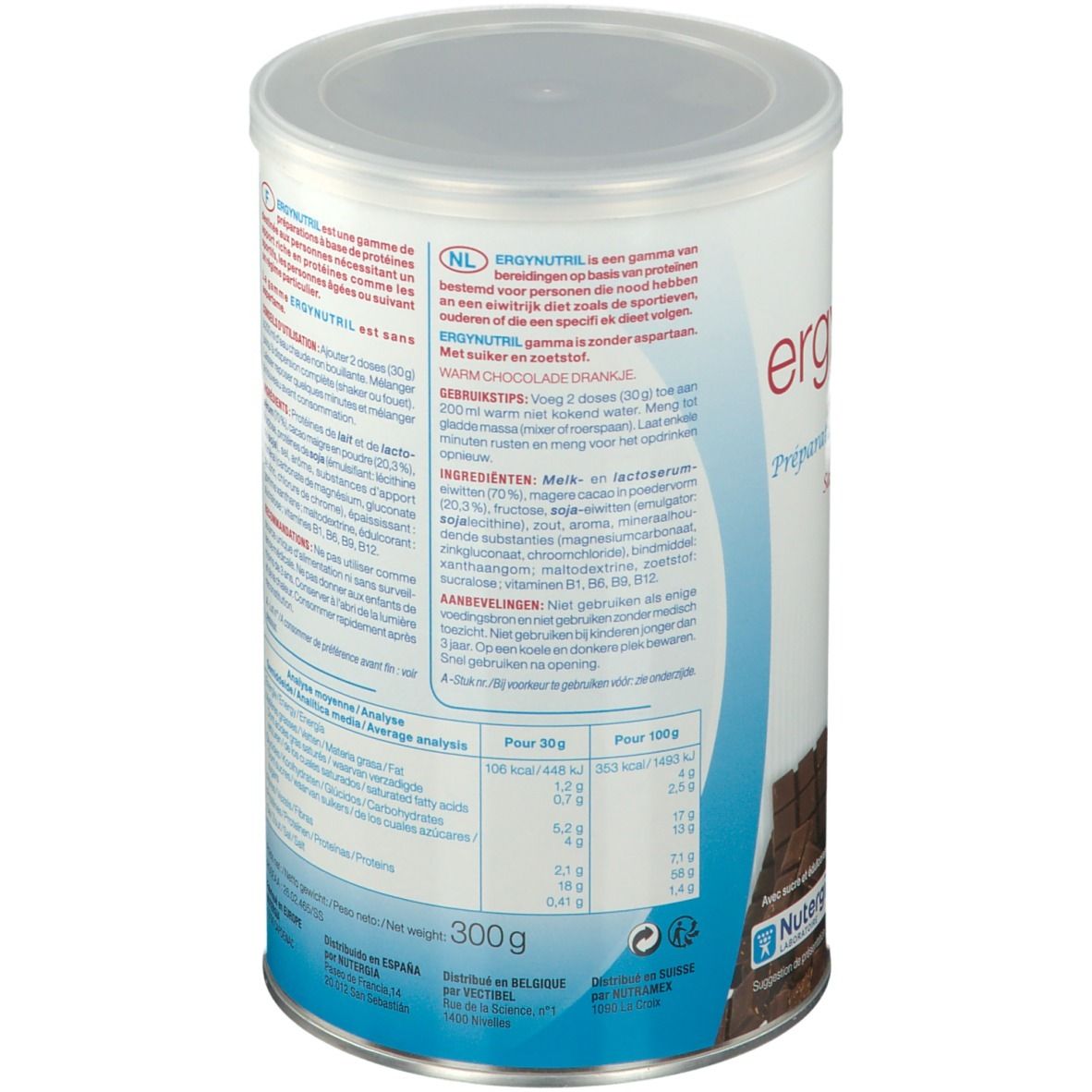 Ergynutril Chocolat