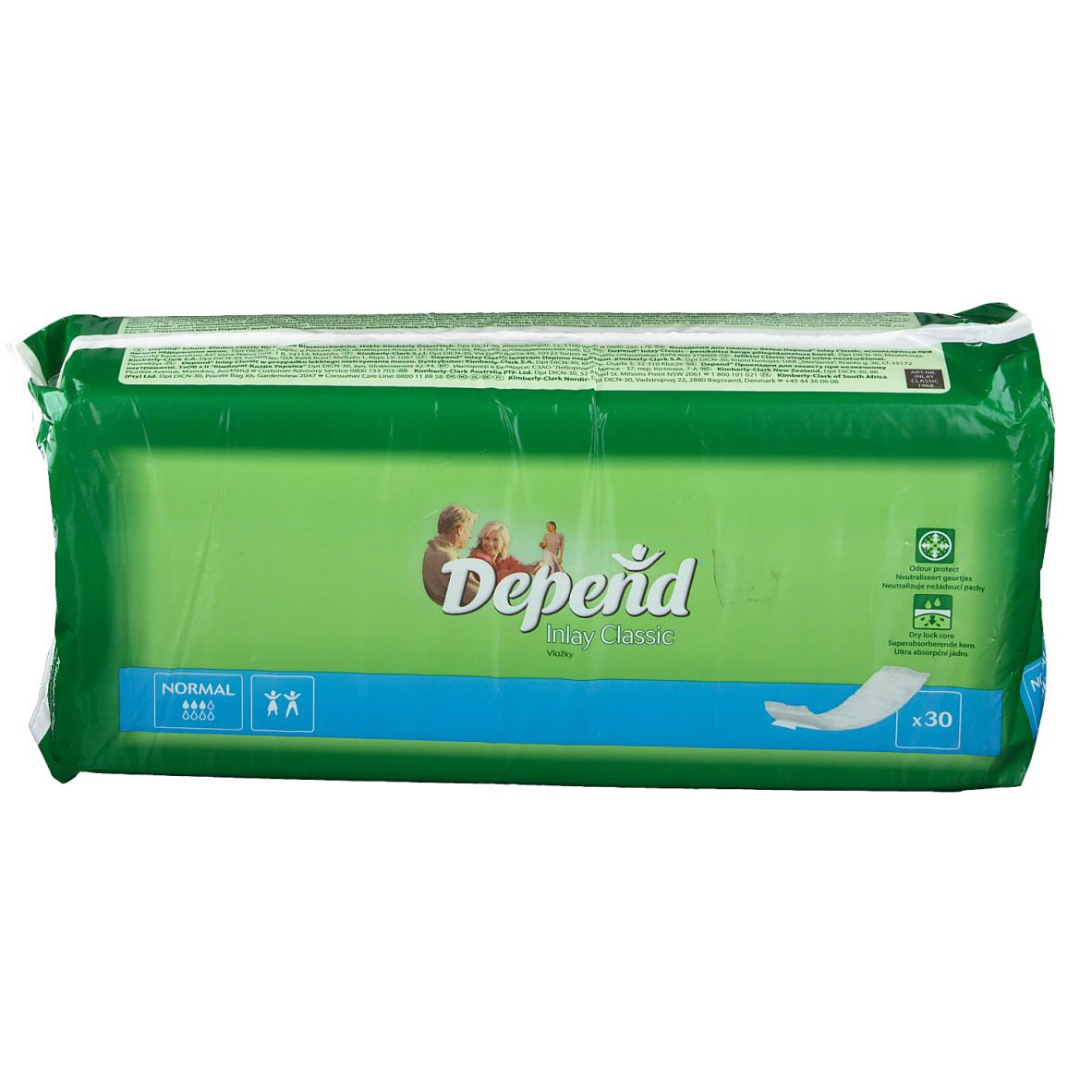 Depend Poise Inlay Classic Normal 1968