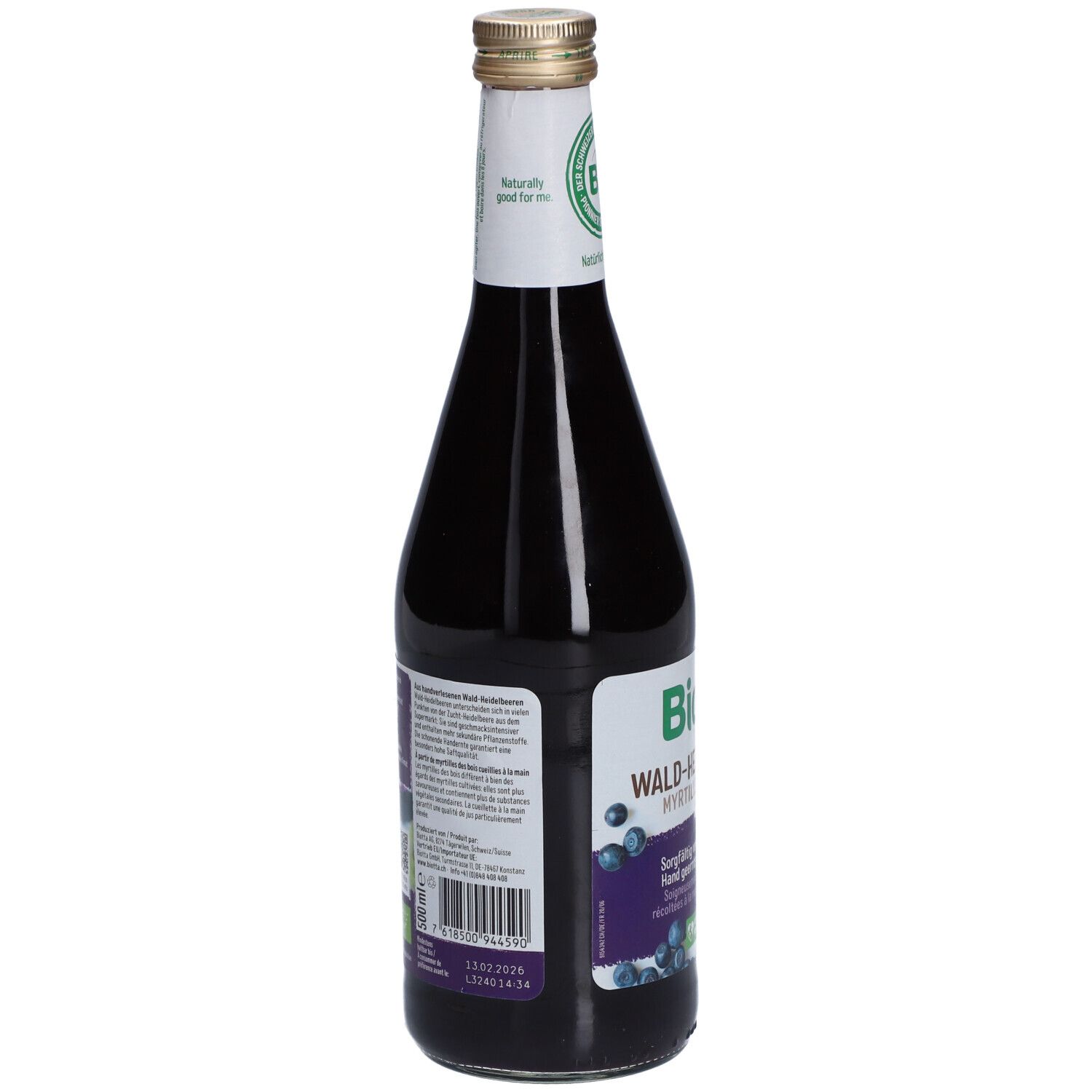 Biotta Jus de Myrtilles des Bois