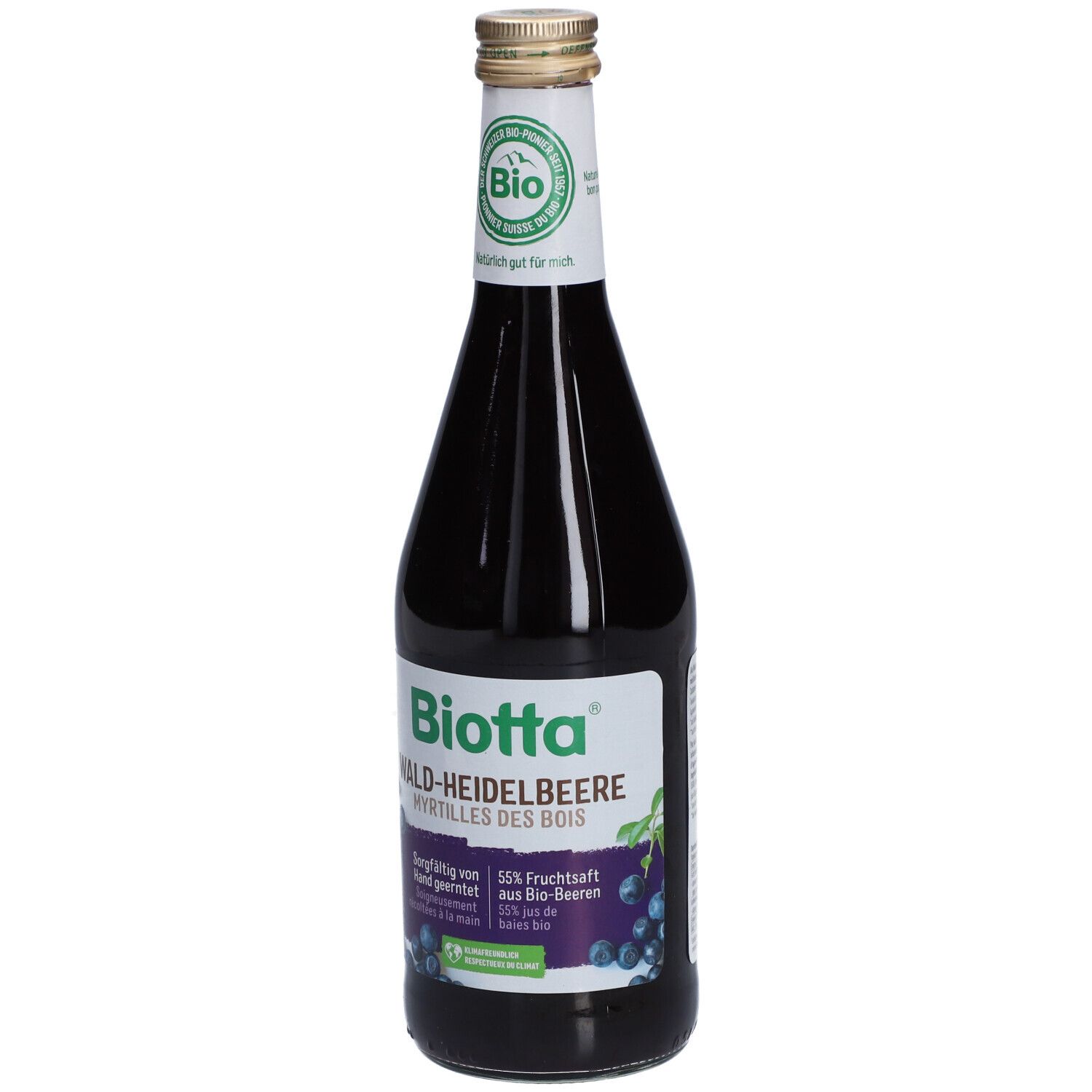 Biotta Jus de Myrtilles des Bois
