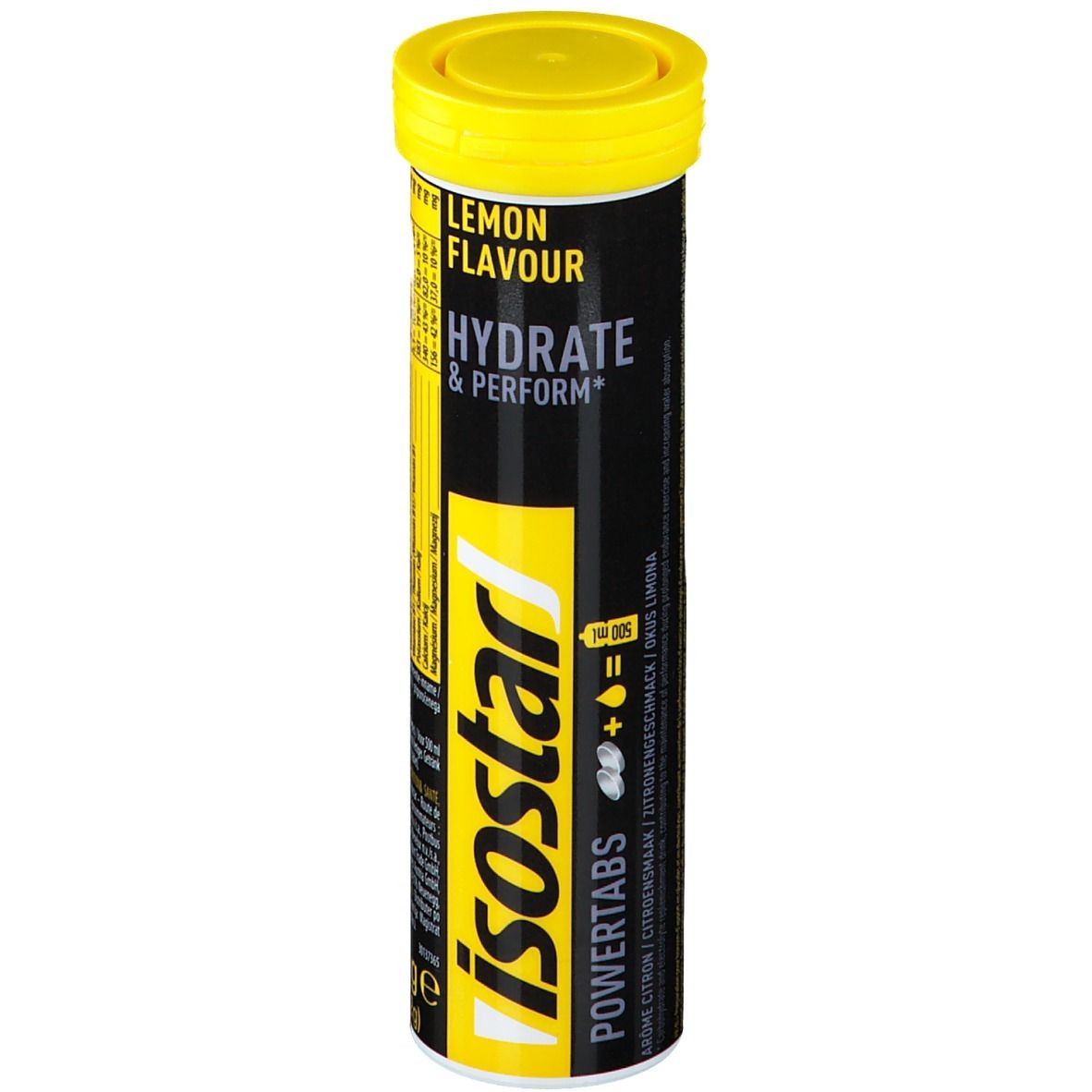 Isostar Fast Hydration Powertabs Sport Drink Citron High Energy