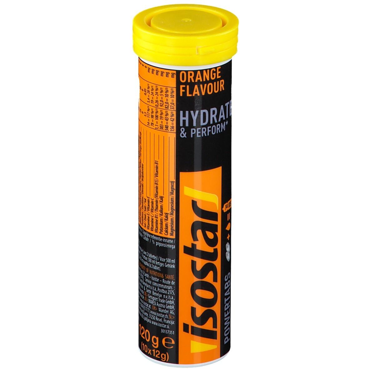 Isostar Fast Hydration Powertabs Sport Drink Orange