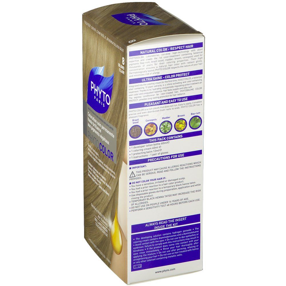 Phyto Phytocolor 8 Licht Blond