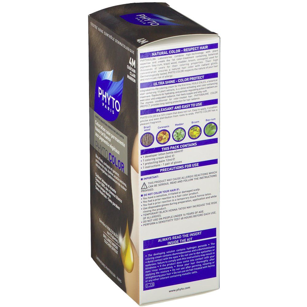 Phytocolor 4M Chatain Clair Marron