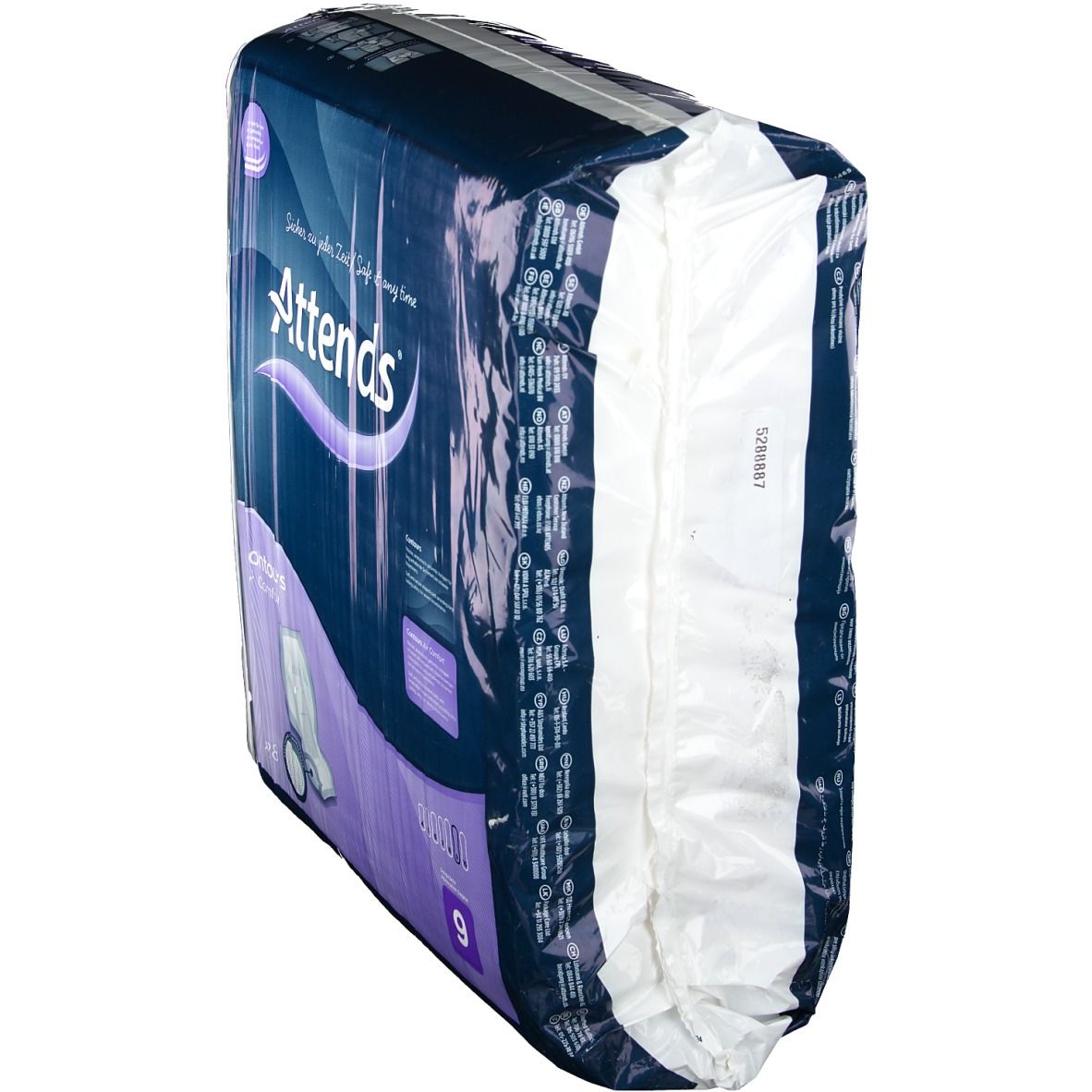 Attends® Contours 9 Protège-Slip Air Comfort Maxi