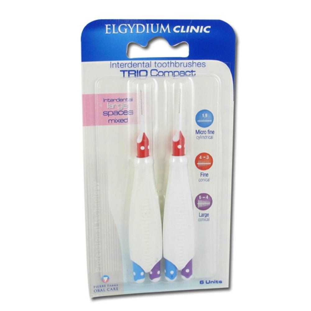 Elgydium Clinic Trio Brosse Large Mixte