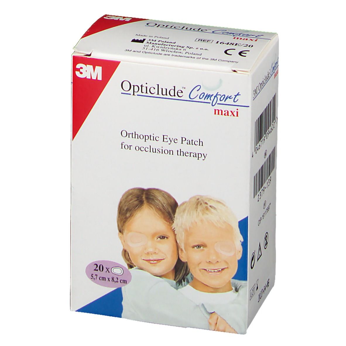3M Opticlude Comfort Pans Oculaire Maxi 5.7cm x 8cm