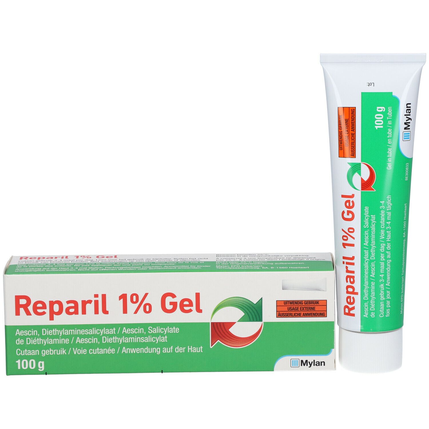 Reparil 1% Gel