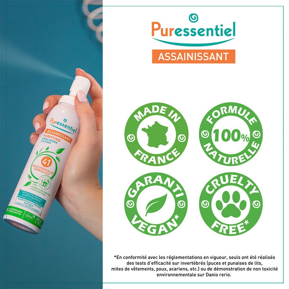 Puressentiel Spray Assainissant 41 Huiles Essentielles