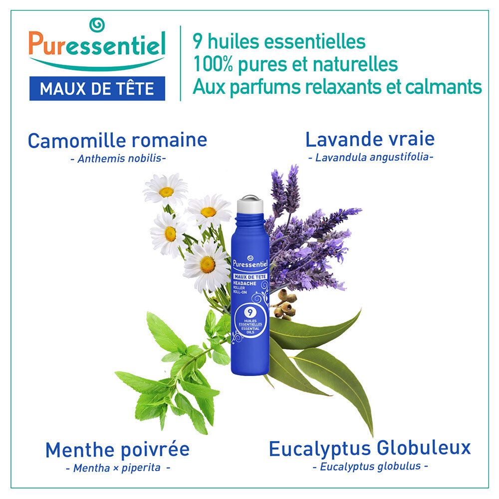 Puressentiel Roller Maux de Tête