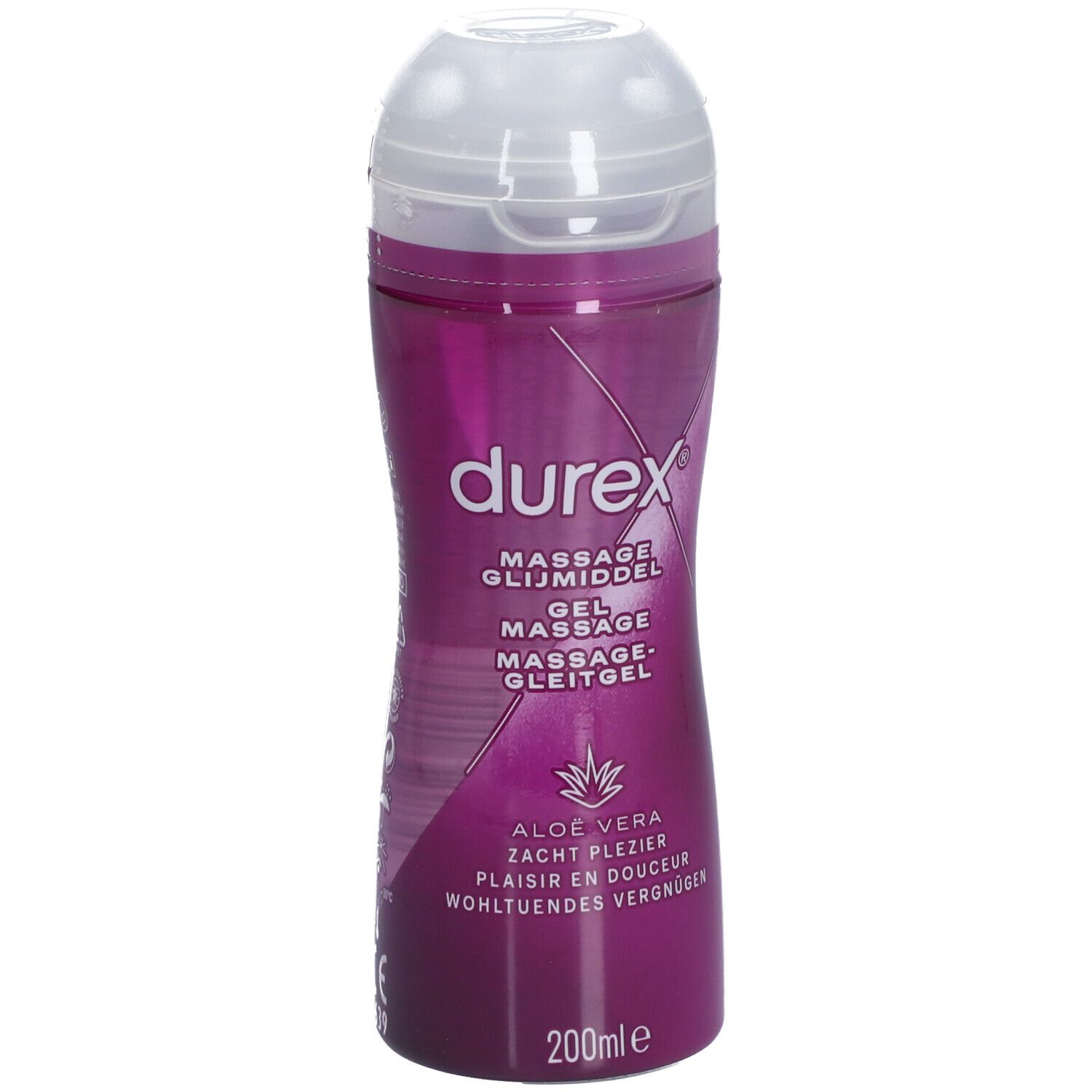 Durex® Massage Glijmiddel Aloë Vera 200 ml - farmaline.be