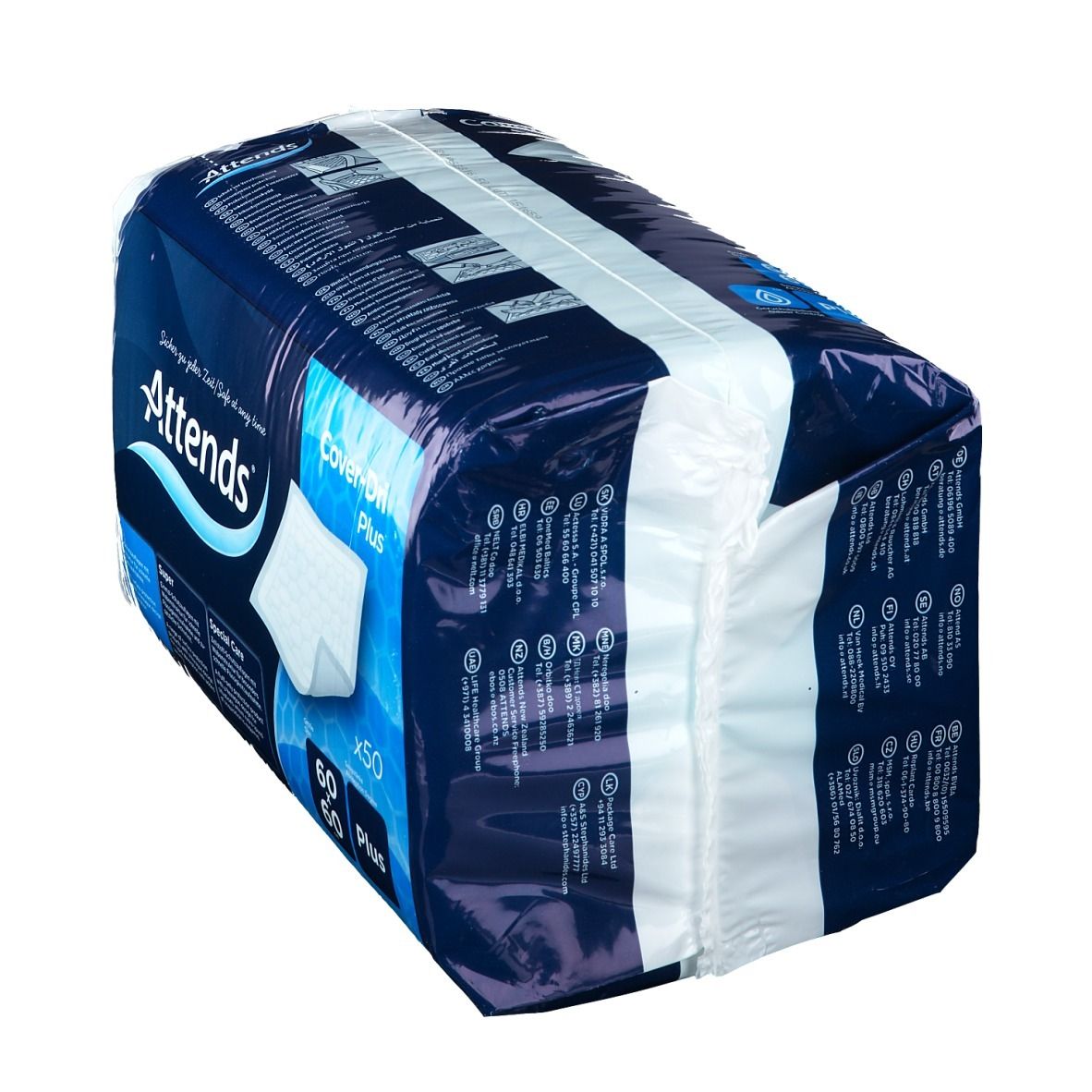 Attends® Cover Dri Plus Onderlegger 60x60cm