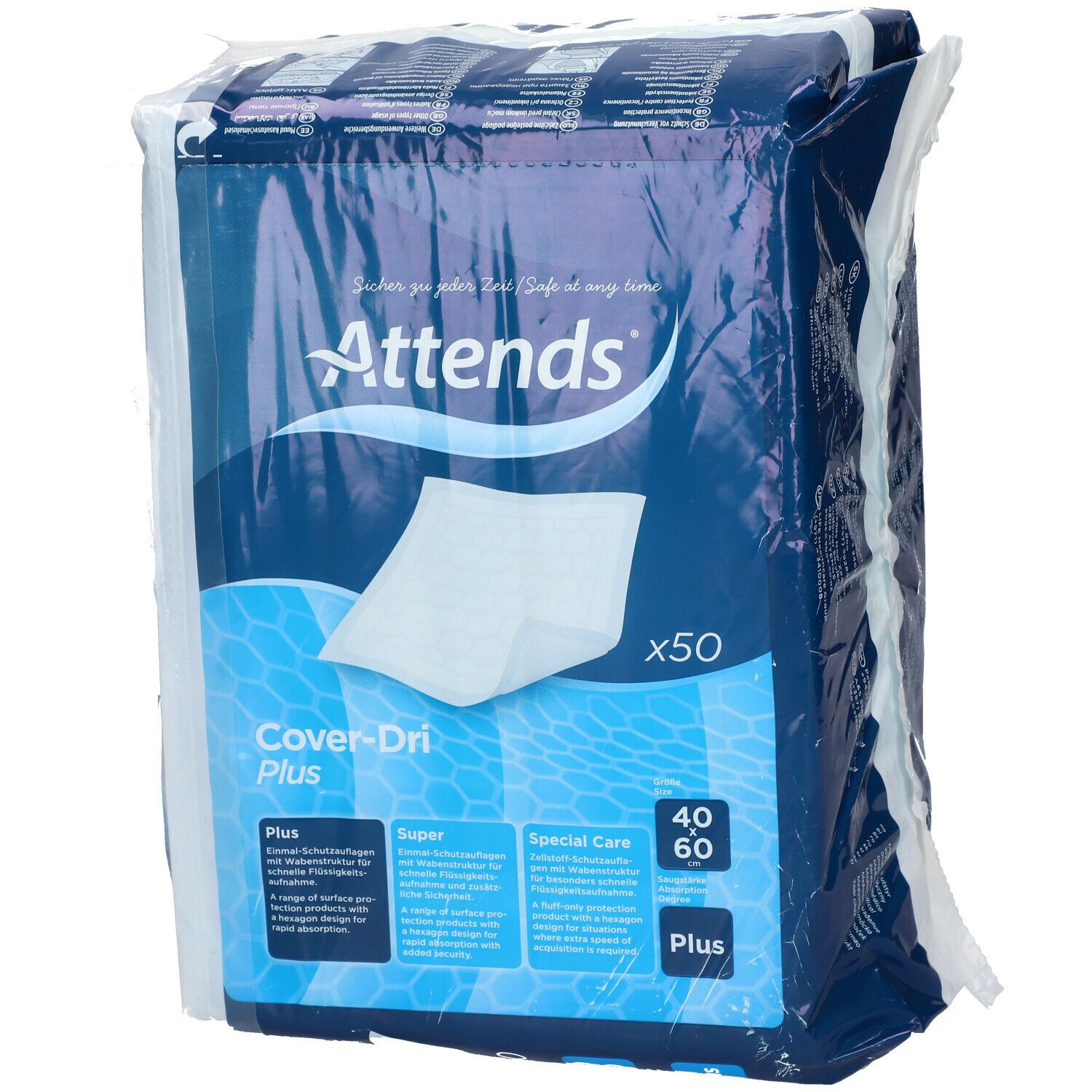 Attends® Cover Dri Plus Onderlegger 40x60cm