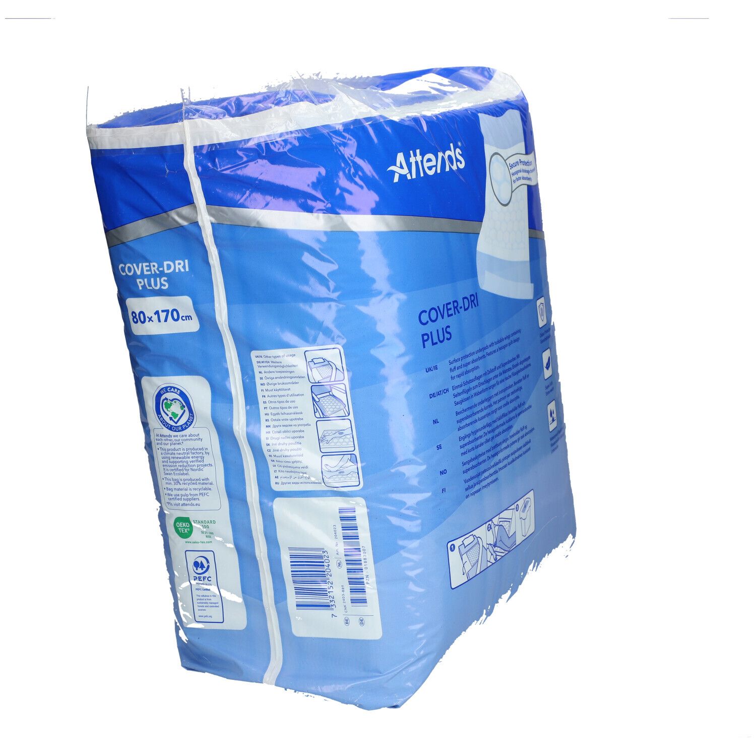 Attends® Cover-Dri Plus 80 x 170 cm