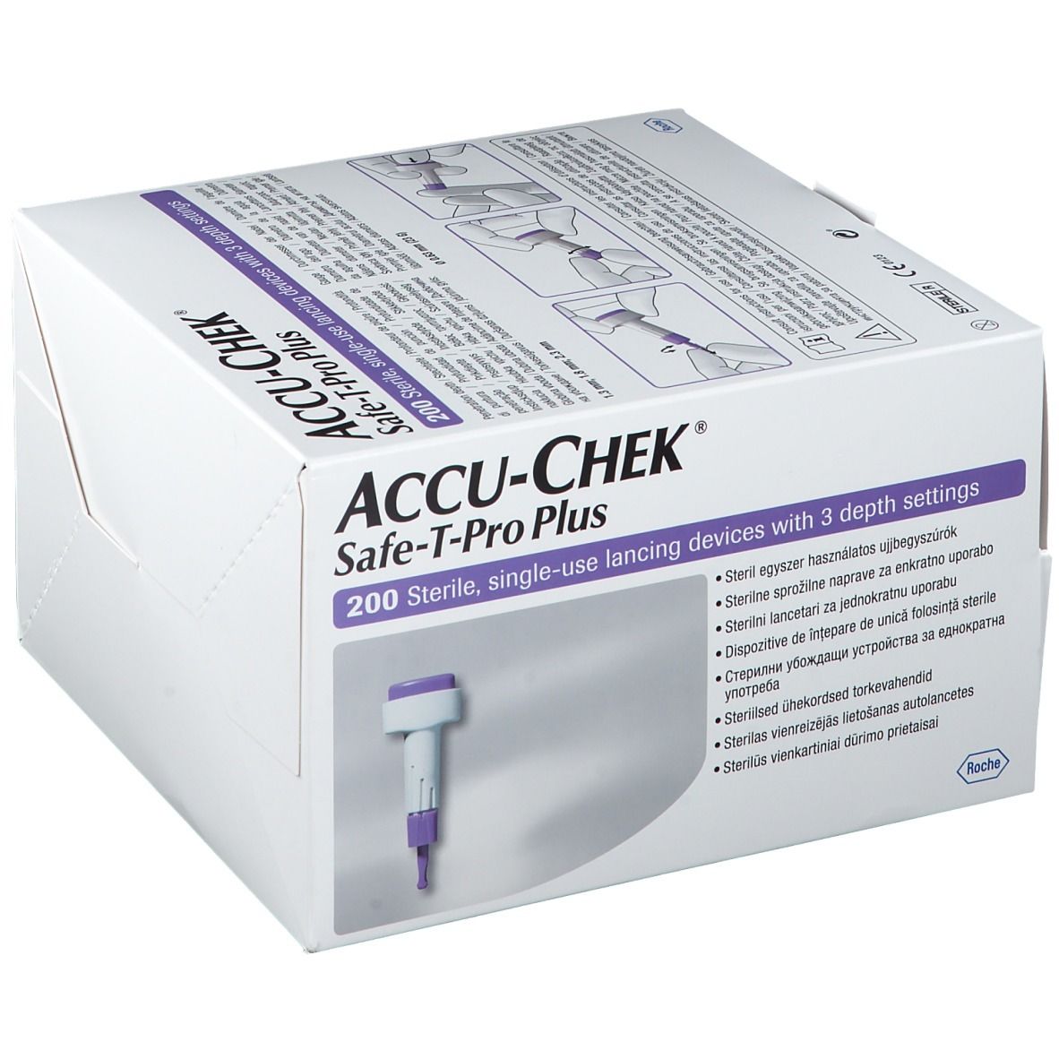 Accu-Chek Accu-Chek Safe T Pro Plus Usage unique