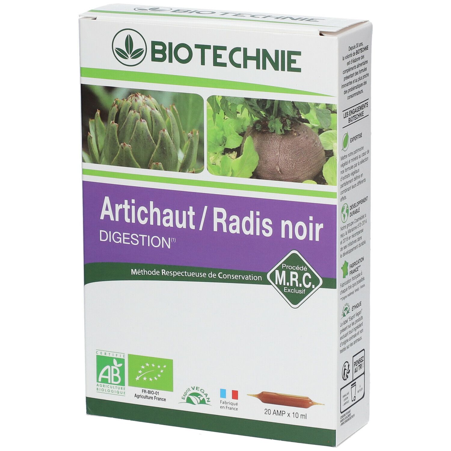 Biotechnie Bio Artisjok-Zwarte Radijs