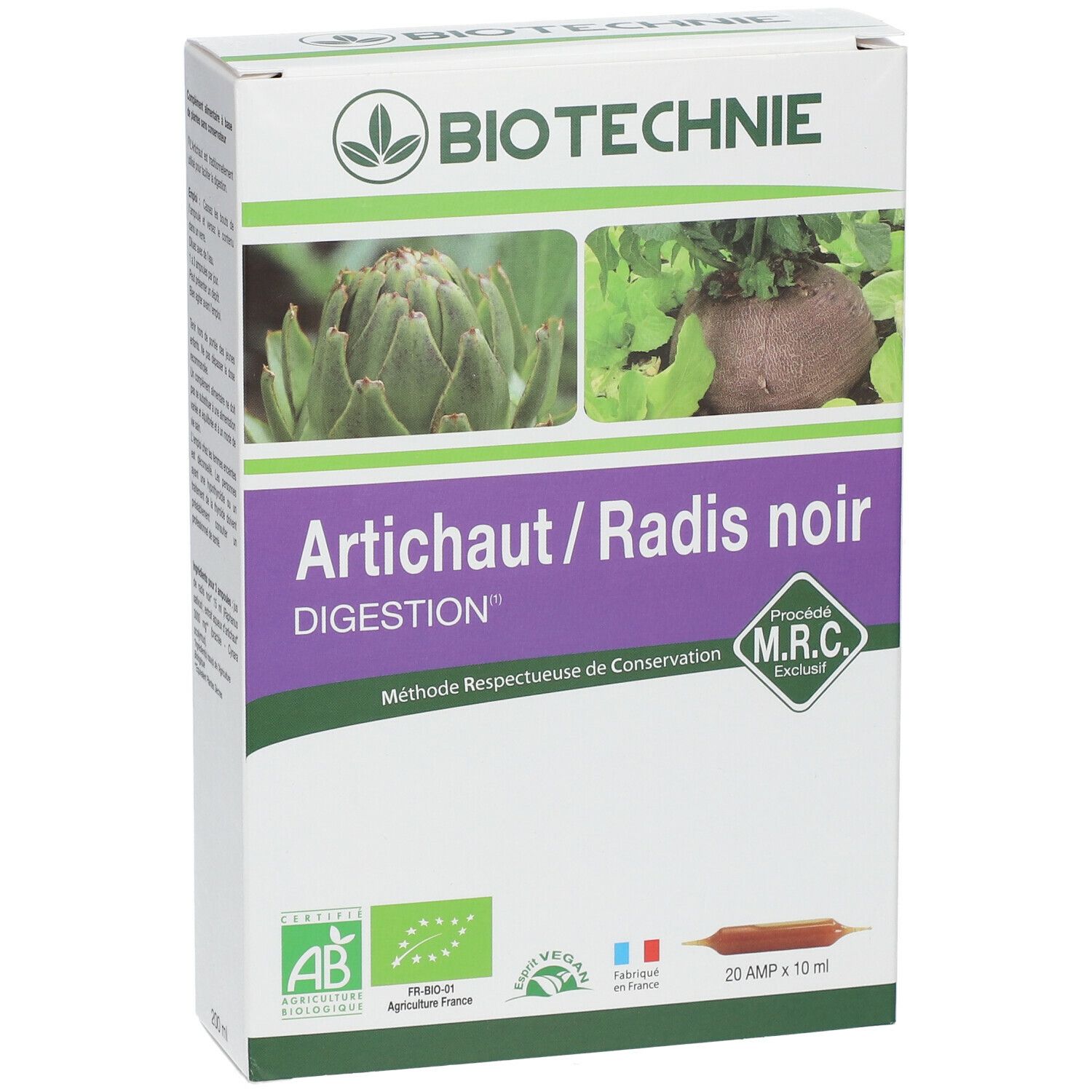 Biotechnie Bio Artisjok-Zwarte Radijs