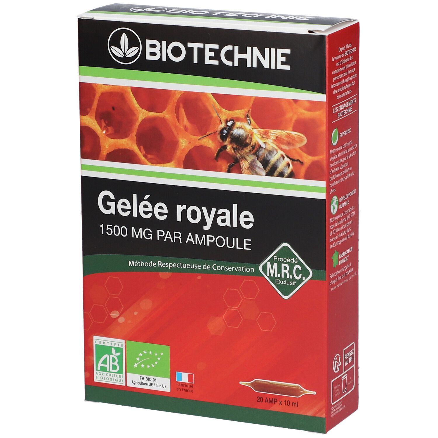 Biotechnie Koninginnebrij 1500mg Bio