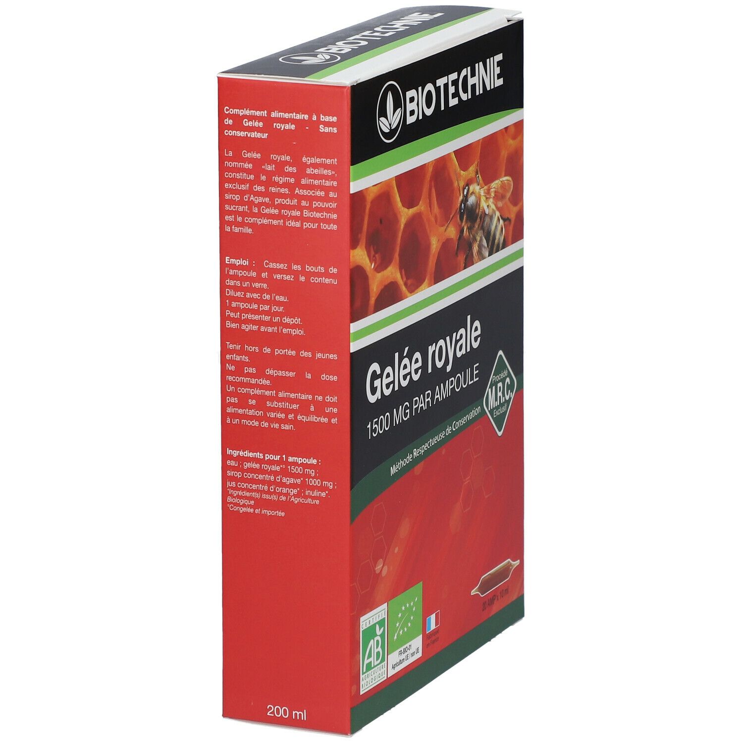 Biotechnie Koninginnebrij 1500mg Bio