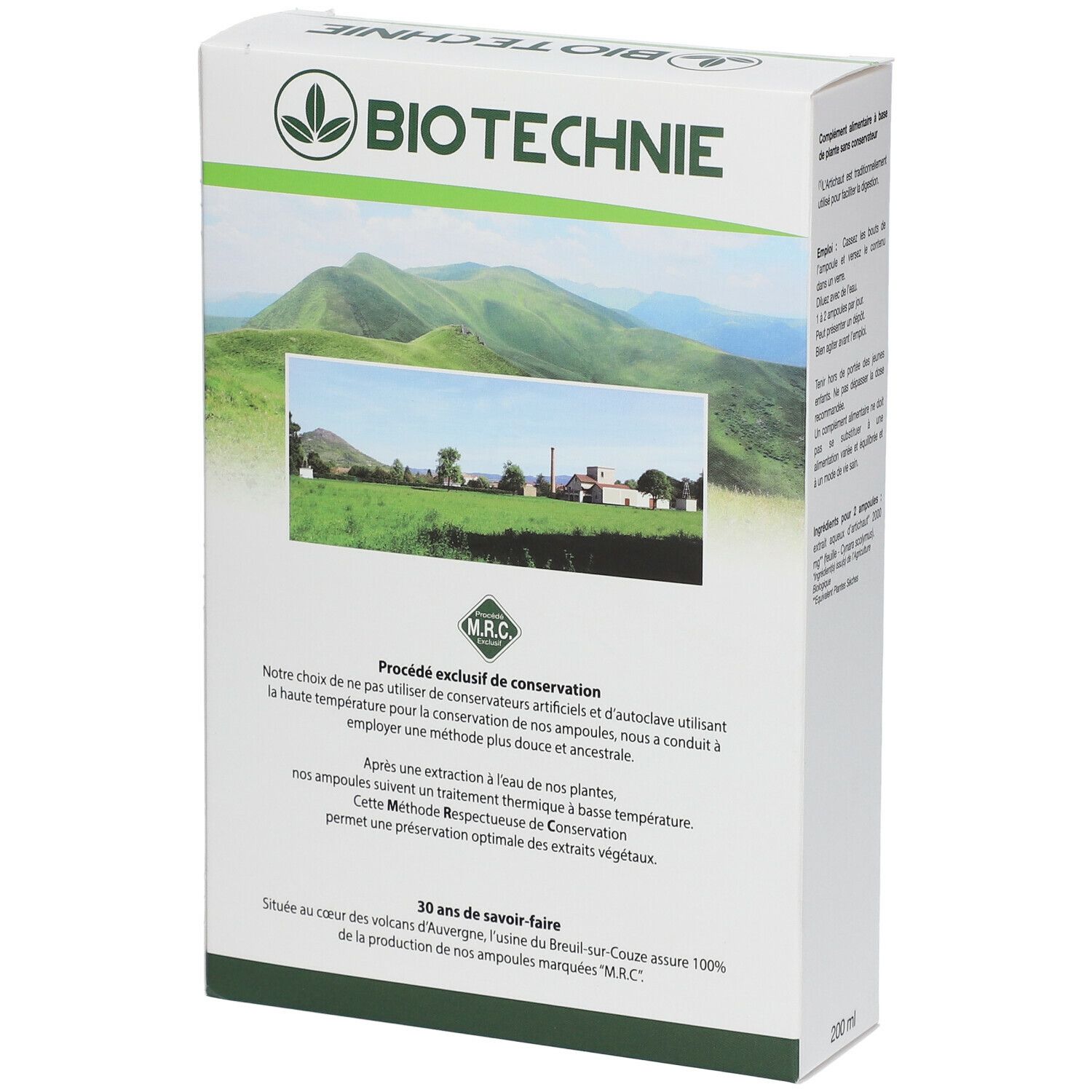 Biotechnie Artichaut Bio