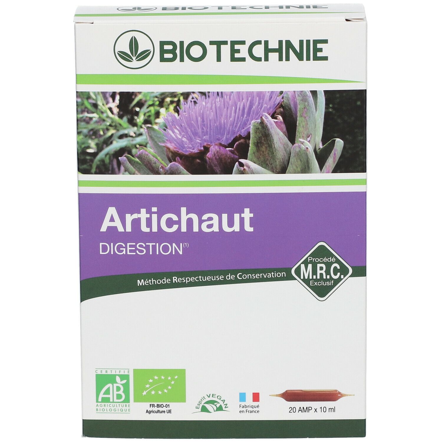 Biotechnie Artichaut Bio