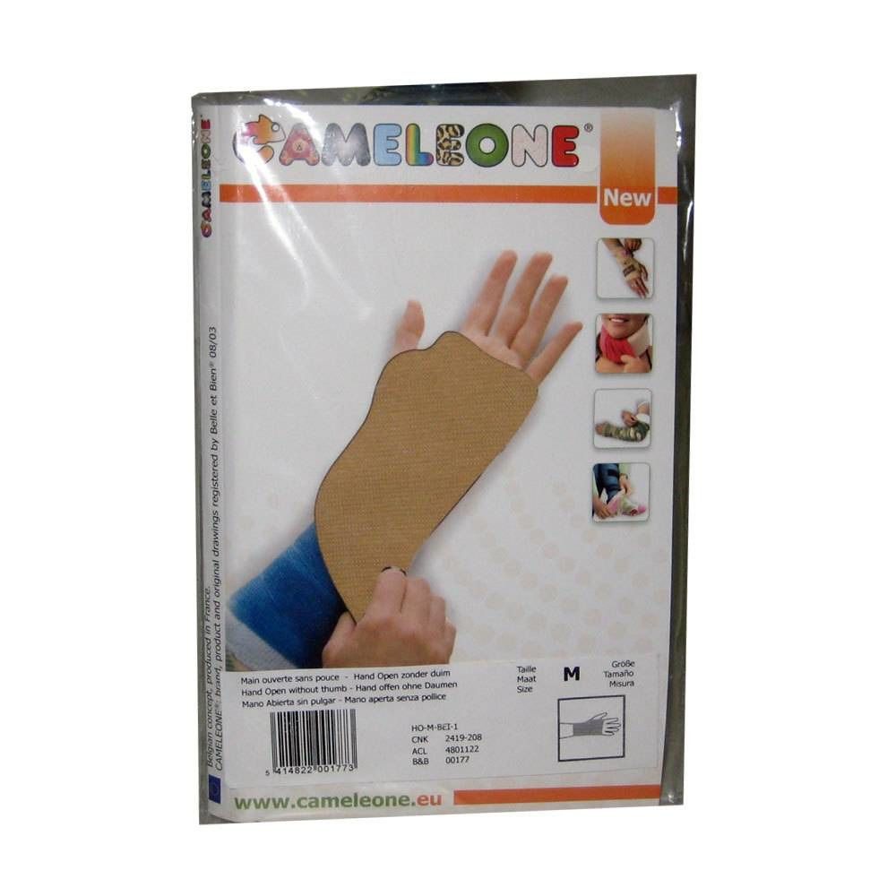 Cameleone Main Ouvert Pouce Beige M