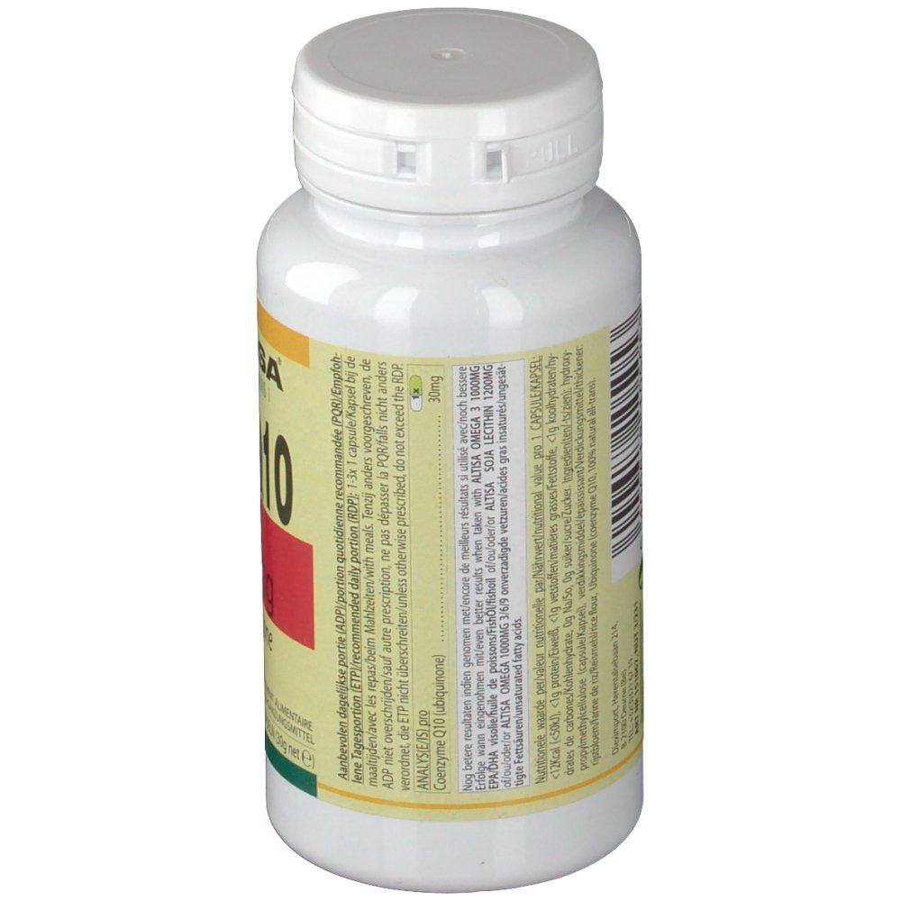 Altisa Q10 + d'Huile De Poisson + Lécithine De Soja