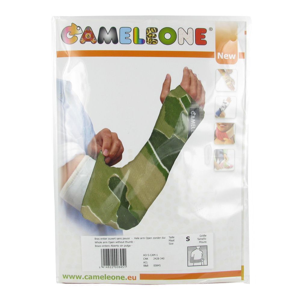 Cameleone Volledige Arm Open Duim Camouflage S