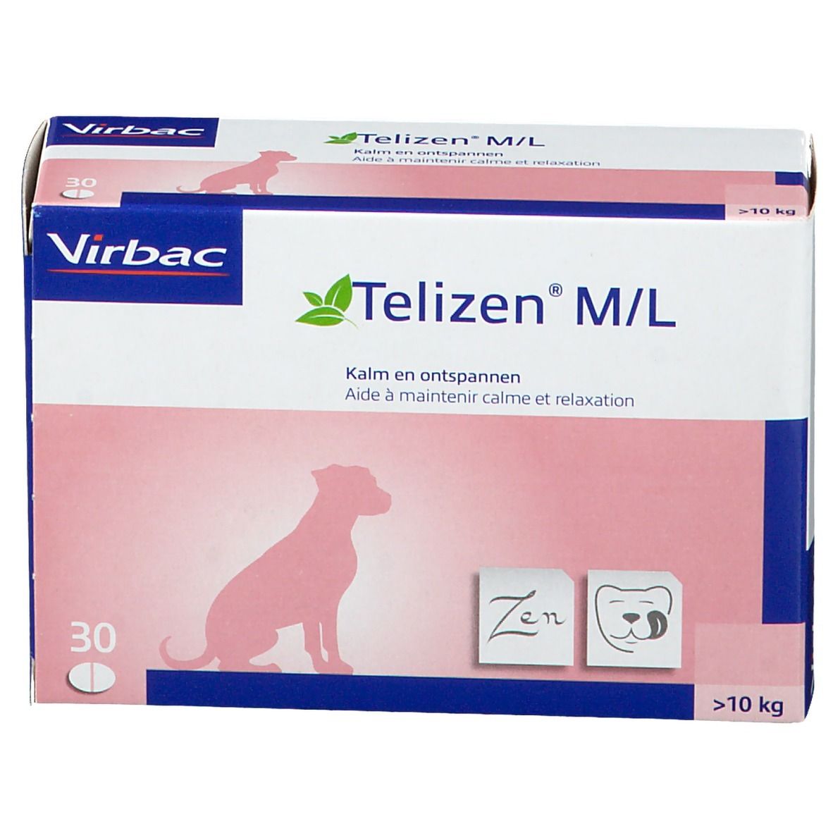 Virbac Telizen® M/L Chien