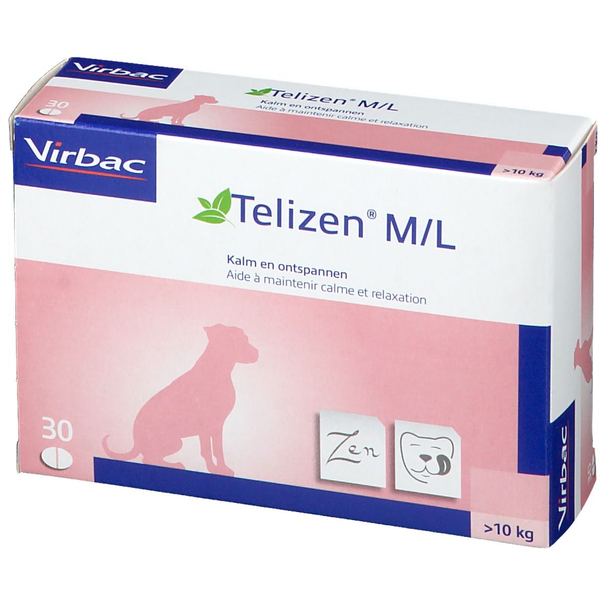 Virbac Telizen® M/L Chien