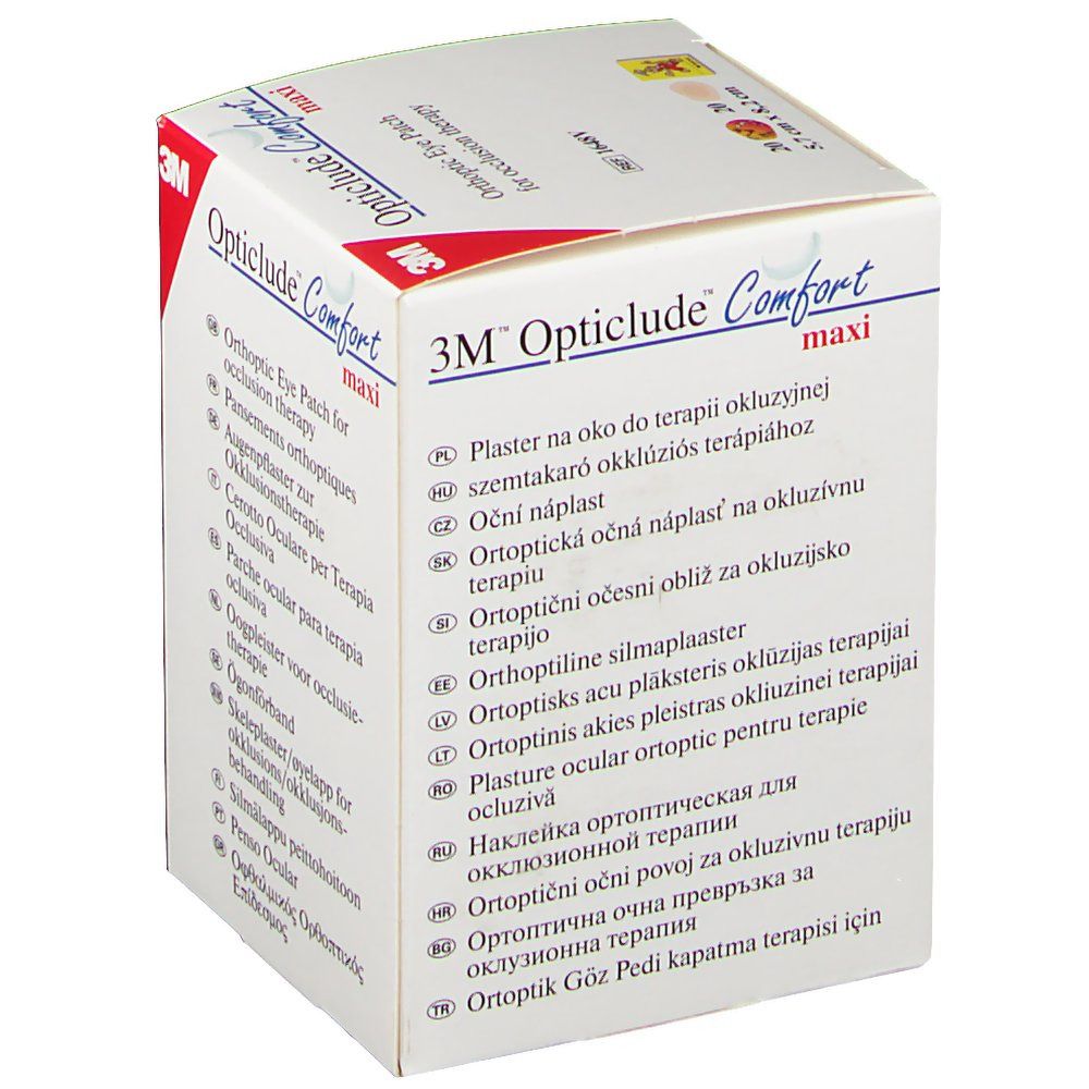 3M Opticlude Comfort Maxi Variety 5.7cmx8cm