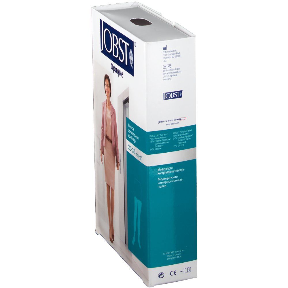 Jobst Opaque KL2 Thigh OT Black M 7522203