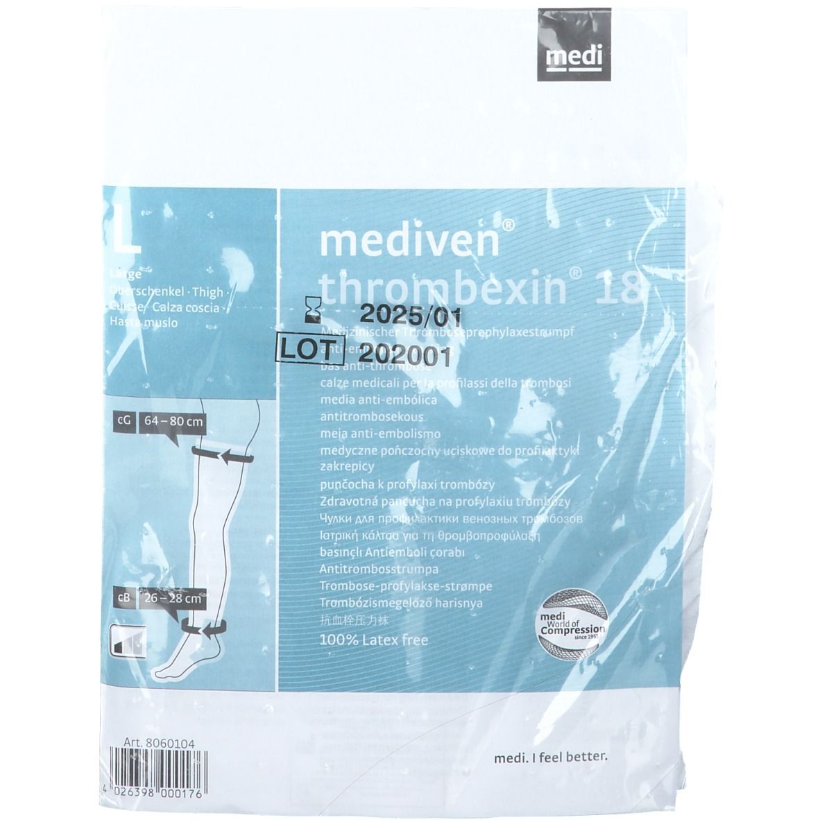 Mediven Thrombexin 18 Large 8060104