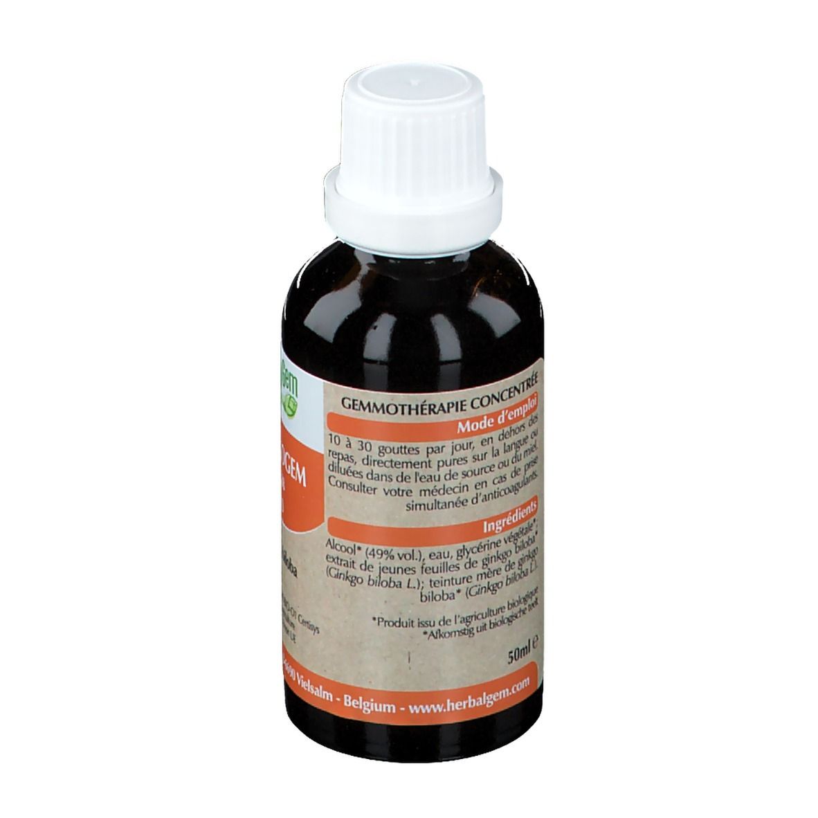 HerbalGem Ginkgo Integral Complex Ginkgo Biloba