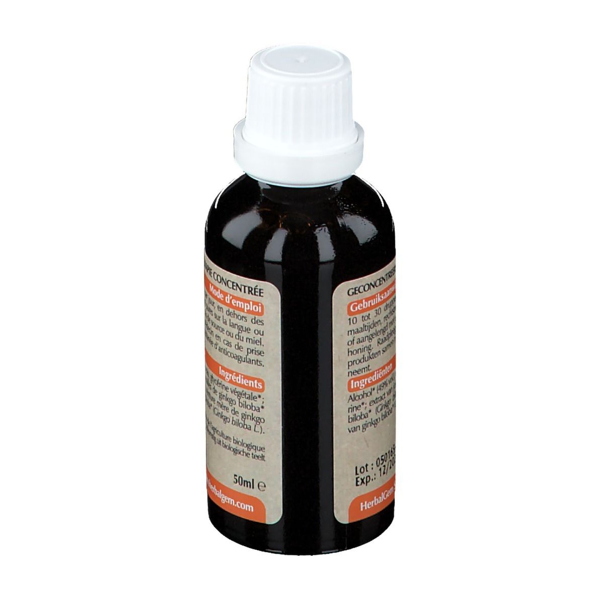 HerbalGem Ginkgo Integral Complex Ginkgo Biloba