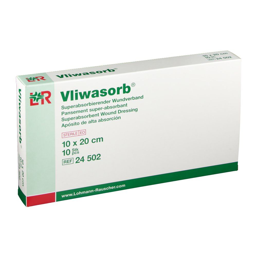 Vliwasorb 10 x 20cm 24502