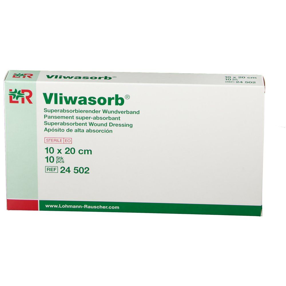 Vliwasorb 10 x 20cm 24502