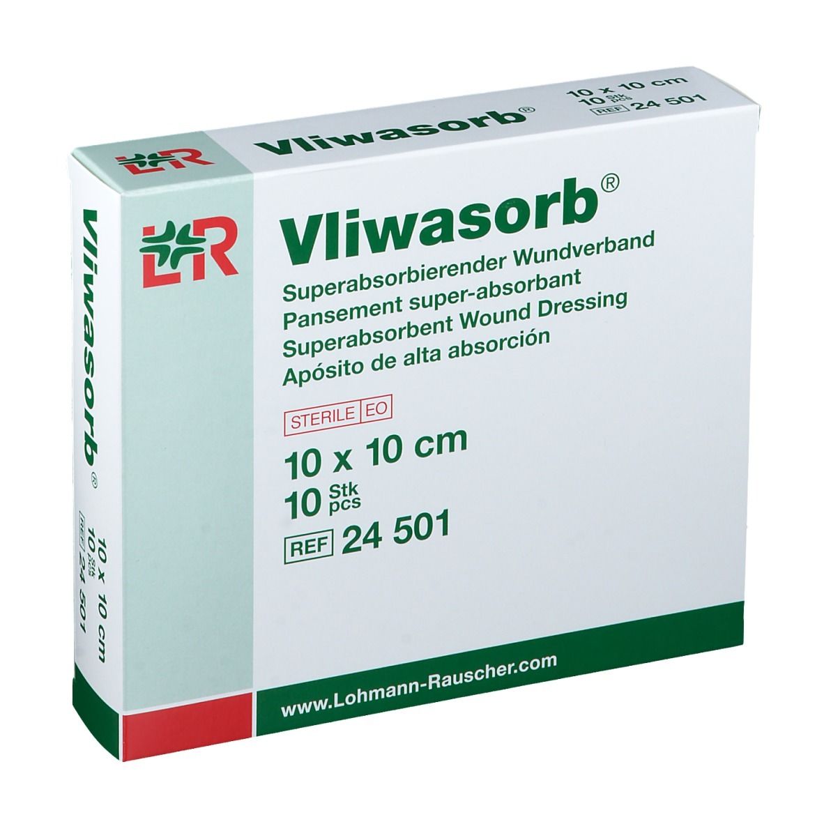 Vliwasorb 10 x 10cm 24501