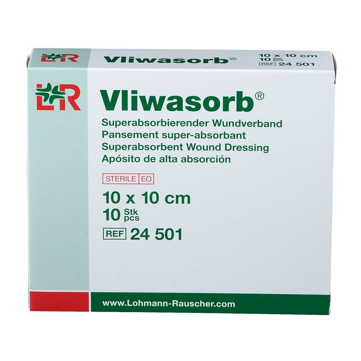 Vliwasorb 10 x 10cm 24501