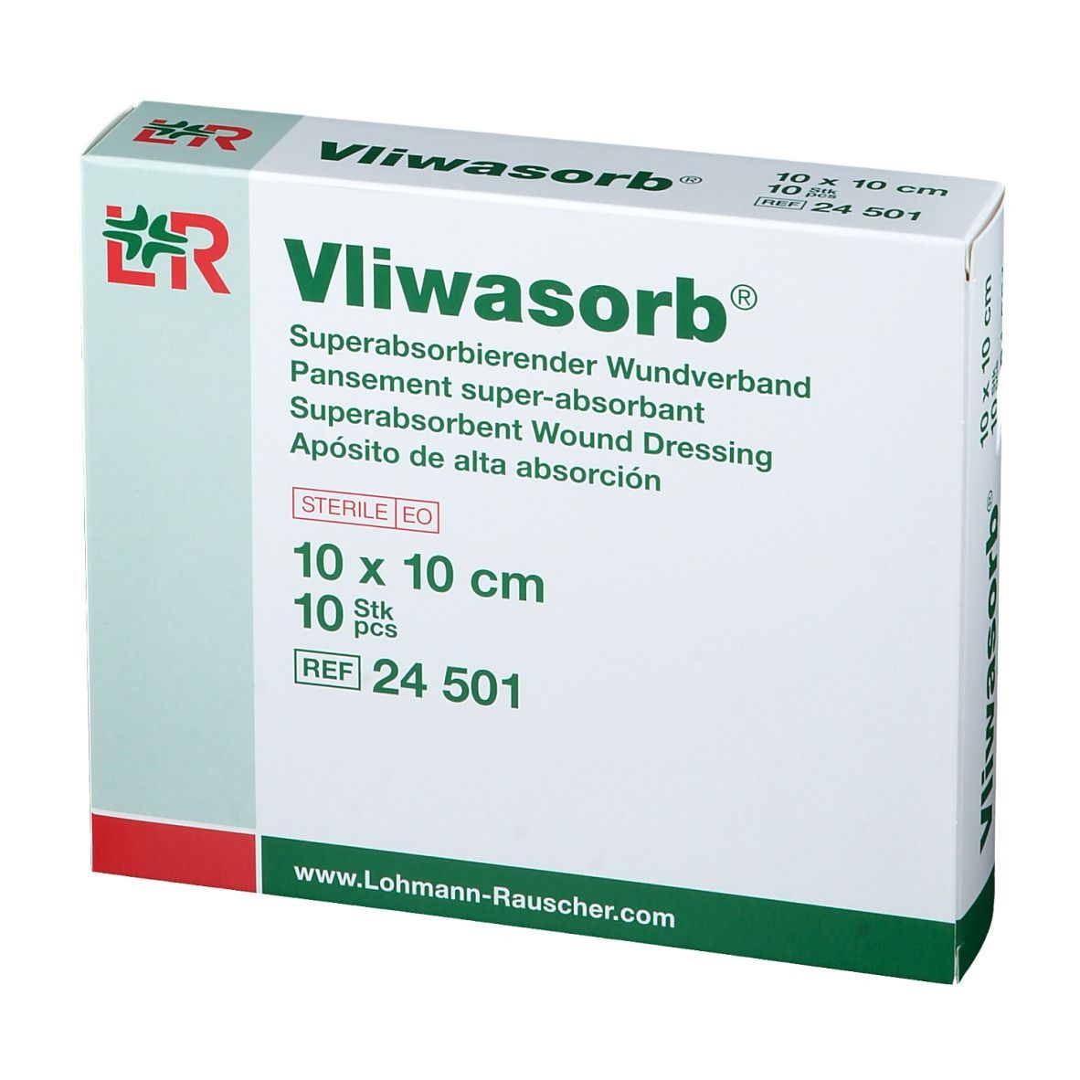 Vliwasorb 10 x 10cm 24501
